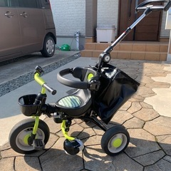 折りたたみ三輪車
