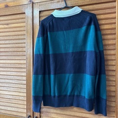 【お渡し済】H&M ラガーシャツ メンズ Mサイズの画像