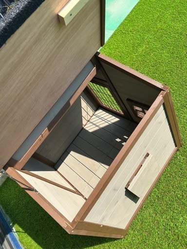 引取りに来てくれる方限定 木製犬小屋