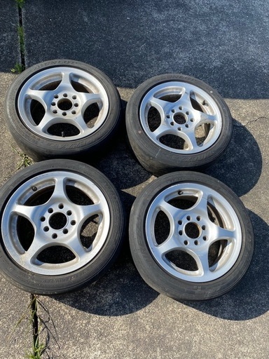 レーシングスパルコ 14インチ 6J  マルチPCD（100と114.3の4穴）