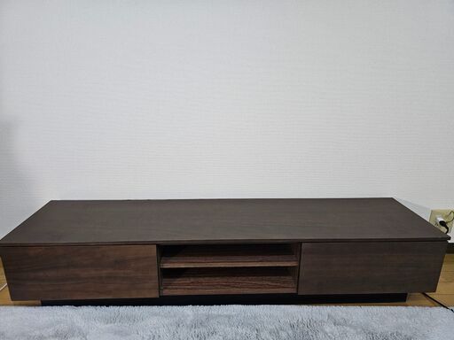 ニトリ製テレビ台（ローボード 幅176cm／ブラウン）美品・引き取り希望