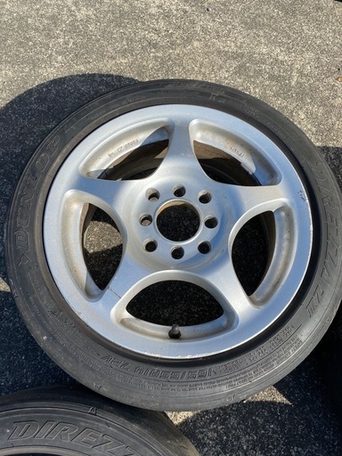 レーシングスパルコ 14インチ 6J  マルチPCD（100と114.3の4穴）