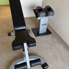 パワーブロック SPORT50 可変式
ダンベル 専用スタンド付きの画像