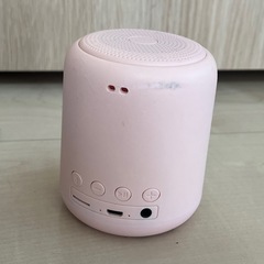 【ジャンク品】Bluetooth スピーカー ピンクの画像