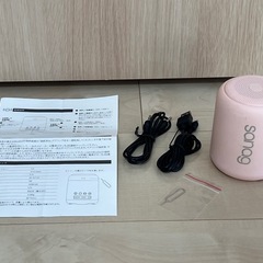 【ジャンク品】Bluetooth スピーカー ピンク