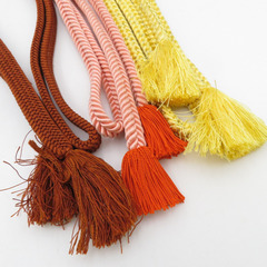 帯締め 9本セット 冠組 丸組 組紐 正絹 和装小物 着物用 長さ160cm 【キモノオフ野々市若松店】の画像