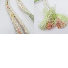 帯締め 7本セット 冠組 平組 組紐 正絹 ポリエステル 和装小物 着物用 長さ160cm 【キモノオフ野々市若松店】の画像