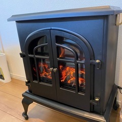 お譲り先決定【訳あり】暖炉型ファンヒーター