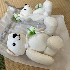 ウェディング　テディベア　4℃　ウェルカムの画像