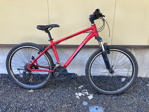 K2507-048 FERRARI SCUDERIA 折りたたみ式マウンテンバイク レッド 26