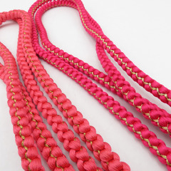 帯締め 4本セット 丸組 振袖用 正絹 和装小物 着物用 長さ160cm 【キモノオフ野々市若松店】の画像