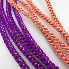 帯締め 4本セット 丸組 振袖用 正絹 和装小物 着物用 長さ160cm 【キモノオフ野々市若松店】の画像