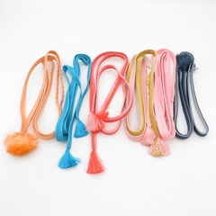 帯締め 6本セット 平組 組紐 正絹 和装小物 着物用 長さ16...