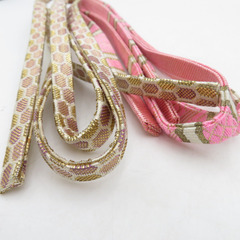 帯締め 佐賀錦 7本セット 平組 銀糸 金糸 正絹 和装小物 着物用 長さ150cm 【キモノオフ野々市若松店】の画像