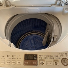 SHARP 全自動洗濯機　ES-E70E9の画像