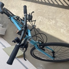自転車　クロスバイク　の画像