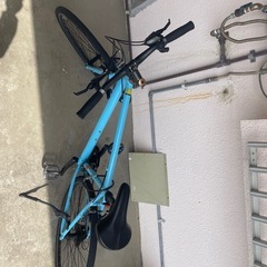 自転車　クロスバイク　の画像