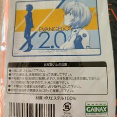 エヴァンゲリオン綾波レイフリースブランケットの画像