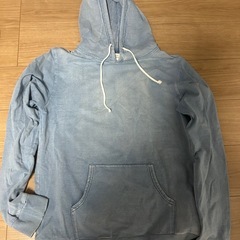古着　インディゴ染フード付きパーカー チチカカ　おまけ付き