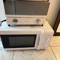 レンジ、トースターセットの画像