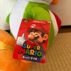スーパーマリオ特大サイズぬいぐるみヨッシーの画像