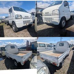 富山発 スズキ 軽トラック エアコン パワーステアリング 4WD...