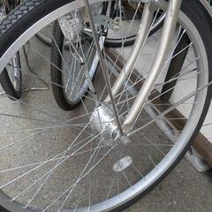 自転車ホイール修理の画像