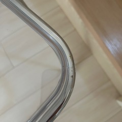 クリア折りたたみチェア　韓国風　おしゃれ