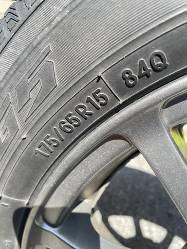 15インチ スタッドレス　ホイールセット