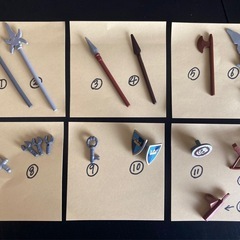 【お値下げ】LEGO _人形装具（武器）