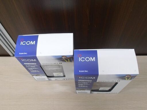 新品未開封品 ICOM 特定小電力トランシーバー IC-4120 2個セット ブラック/黒 無線機 大音量 防塵性能 免許・資格不要 