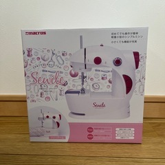 小型ミシン(替え針付属)の画像