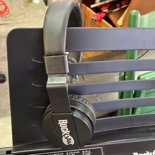 美品 スタンド付きRock JAM RJ-561 電子キーボード ヘッドフォン