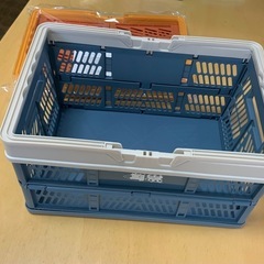 プラスチックコンテナ　２個セットの画像