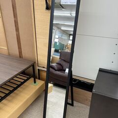 ★ジモティ割あり★  姿見 黒 H150×D43×W28 クリー...