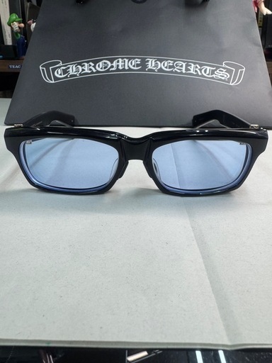 Chrome Heartsクロムハーツ・メガネ　ケース付！梅田店購入証明書付！ Chrome Heartsクロムハーツ・メガネ ケース付！梅田店購入証明書付！