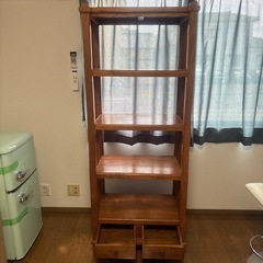 木製の本棚（商談中）の画像