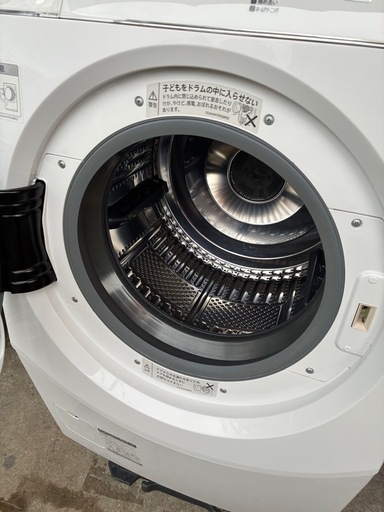 シャープ　ドラム洗濯機　ES-H10F 2021年製　中古品