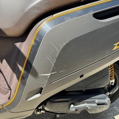 【値下げ不可になります。】【原付】2018年式 ホンダ ダンク(AF78)マットビュレットシルバーの画像