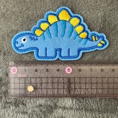 恐竜ワッペン未使用品の画像