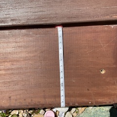 ウッドデッキに使用していた板4枚を無料でどうぞ(^-^)の画像