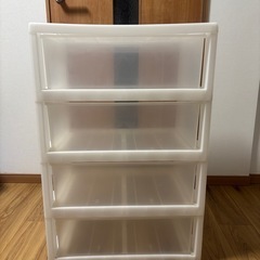 【お譲りします】4段衣装ケースの画像