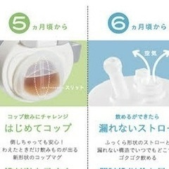 コンビ　ストロー＆コップ セット の画像