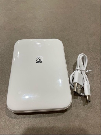 HPRT フォトプリンターミニフォトプリンター+フォトペーパー7枚付き　美品