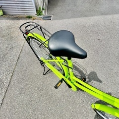 グリーンシティサイクル 前面バスケット付き
