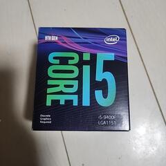 Intel　Coer i5-9400F. pcパーツ
