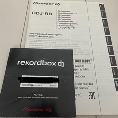 PIONEER DJ コントローラー [2017年製DDJ-RB] rekordboxの画像