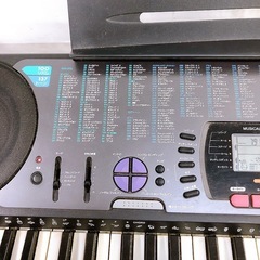 【売約済】CASIO 電子キーボード キーライトニングシステム CTK-620Lの画像