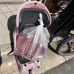 自転車子供後ろ乗せ椅子