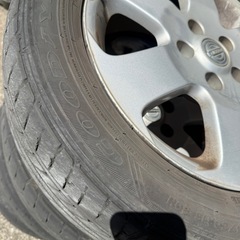 ノーマルタイヤ　日産純正アルミ付　4本セット 195/60R16 の画像